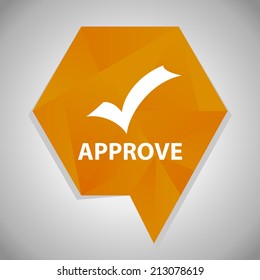 Beautiful Approve web icon