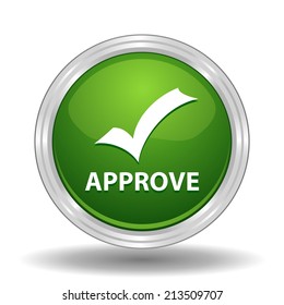 Beautiful Approve web icon