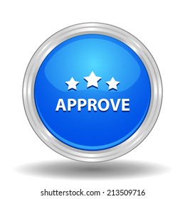 Beautiful Approve web icon