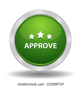 Beautiful Approve web icon