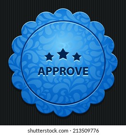 Beautiful Approve web icon