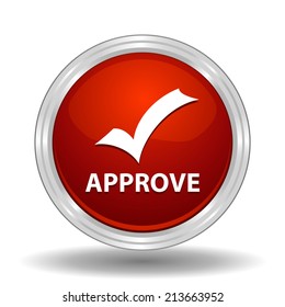 Beautiful Approve web icon