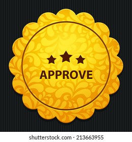 Beautiful Approve web icon