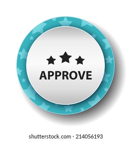 Beautiful Approve web icon