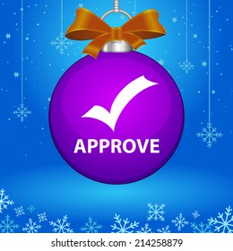 Beautiful Approve web icon