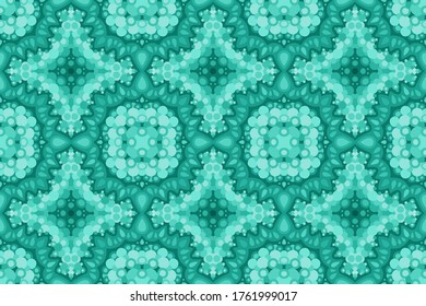 Hermoso fondo web acuático con un patrón ininterrumpido de azul abstracto