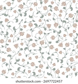 Hermoso patrón arabesco perfecto para textiles,