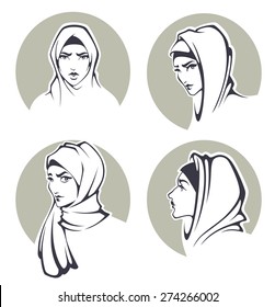 beautiful arabian girls collection
