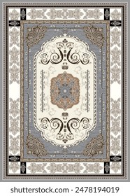 Beautiful Arabic style carpets with wonderful ornaments decorations