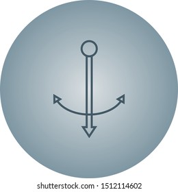 Beautiful Archer vector line icon