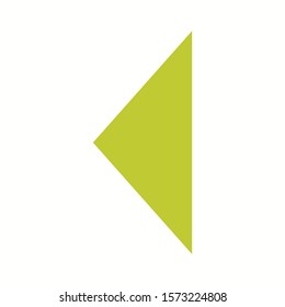 Beautiful Arrow Back Glyph Vector Icon