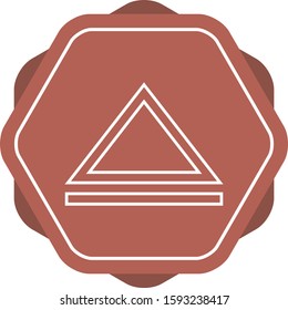 Beautiful Arrow Up Line Vector Icon