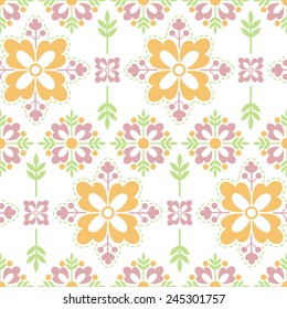 Beautiful Art Deco Vector Seamless Pattern. Perfect for pattern fill, greeting card, wrapping and wallpaper 