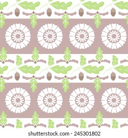 Beautiful Art Deco Vector Seamless Pattern. Perfect for pattern fill, greeting card, wrapping and wallpaper 
