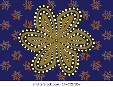 
The beautiful of art Indonesian Batik Pattern