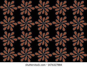 
The beautiful of art Indonesian Batik Pattern