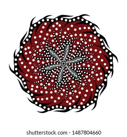 The beautiful of art Indonesian Batik Pattern