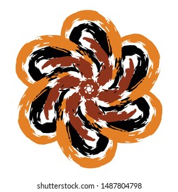 The beautiful of art Indonesian Batik Pattern