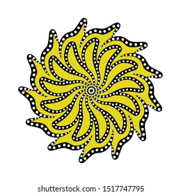 The beautiful of art Indonesian Batik Pattern