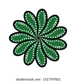 The beautiful of art Indonesian Batik Pattern