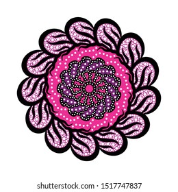 The beautiful of art Indonesian Batik Pattern