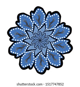 The beautiful of art Indonesian Batik Pattern