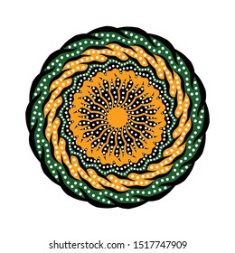 The beautiful of art Indonesian Batik Pattern