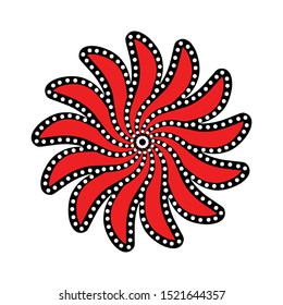 The beautiful of art Indonesian Batik Pattern