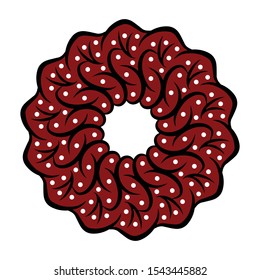 The beautiful of art Indonesian Batik Pattern