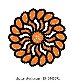 The beautiful of art Indonesian Batik Pattern