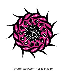 The beautiful of art Indonesian Batik Pattern
