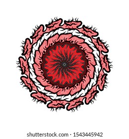 The beautiful of art Indonesian Batik Pattern