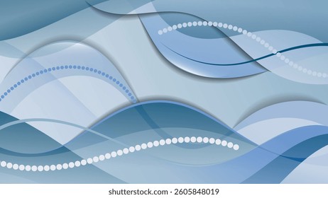 Beautiful art wallpaper in light blue tones. An excellent background for advertising, posters, postcards, business cards, corporate attributes and your other projects. Vector.