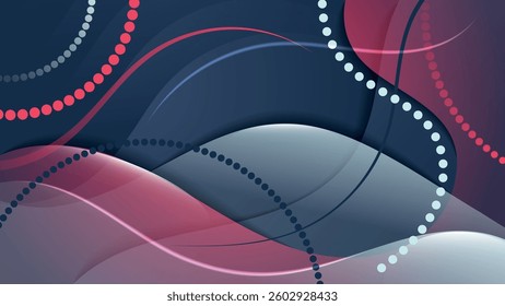 Beautiful art wallpaper in purple gray shades. A beautiful illustration for interior decoration, corporate designs, blogs, postcards, posters and your other projects. Vector. 
