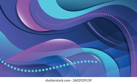 Beautiful art wallpaper in purple gray shades. A beautiful illustration for interior decoration, corporate designs, blogs, postcards, posters and your other projects. Vector. 