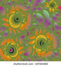 Beautiful artdeco template with elements in beige, yellow and green gradient. Art deco style, trendy vintage design element. Abstract geometric seamless pattern. Vector motley grill.