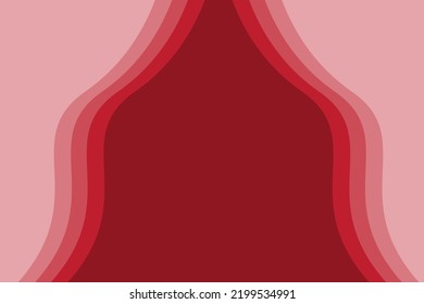bonito fondo artístico abstracto con color de gradiente rojo