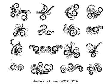 Beautiful artistic decorative floral set design