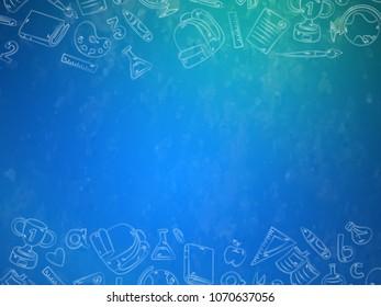beautiful artwork or background for Back to School.