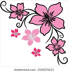 A beautiful asthetic flower icon for any background