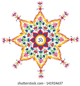 Beautiful Aum Design, vector