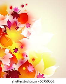 Beautiful autumn background