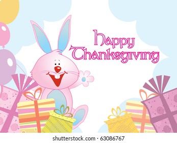 beautiful autumn background for happy thanksgiving day