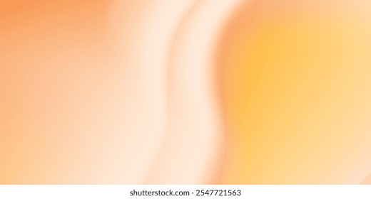 Beautiful Autumn Background Template, Orange and cream gradation color artwork