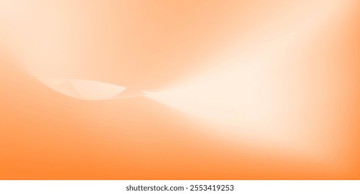 Beautiful Autumn Background Template, Orange and cream gradation color artwork. Blurred minimal orange gradient. Perfect for autumn or fall, thanksgiving,