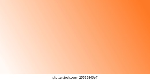 Beautiful Autumn Background Template, Orange and cream gradation color artwork. Blurred minimal orange gradient. Perfect for autumn or fall,