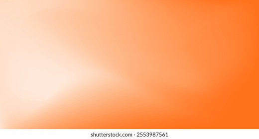 Beautiful Autumn Background Template, Orange and cream gradation color artwork. Blurred minimal orange gradient. Perfect for autumn 