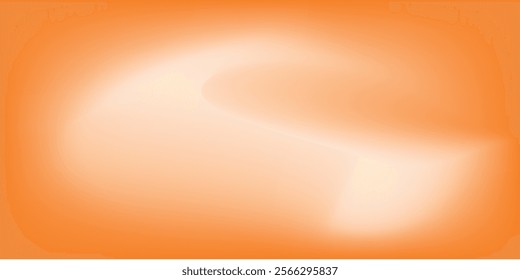 Beautiful Autumn Background Template, Orange and cream gradation color artwork. Blurred minimal orange gradient