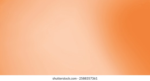 Beautiful Autumn Background Template  Orange and cream gradation color artwork. Blurred minimal orange gradient abstract art modern