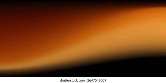 Beautiful Autumn Background Template. Orange and Black gradation color artwork. Blurred minimal orange gradient. Perfect for autumn or fall, thanksgiving, Halloween designs. Cozy orange backdrop. 